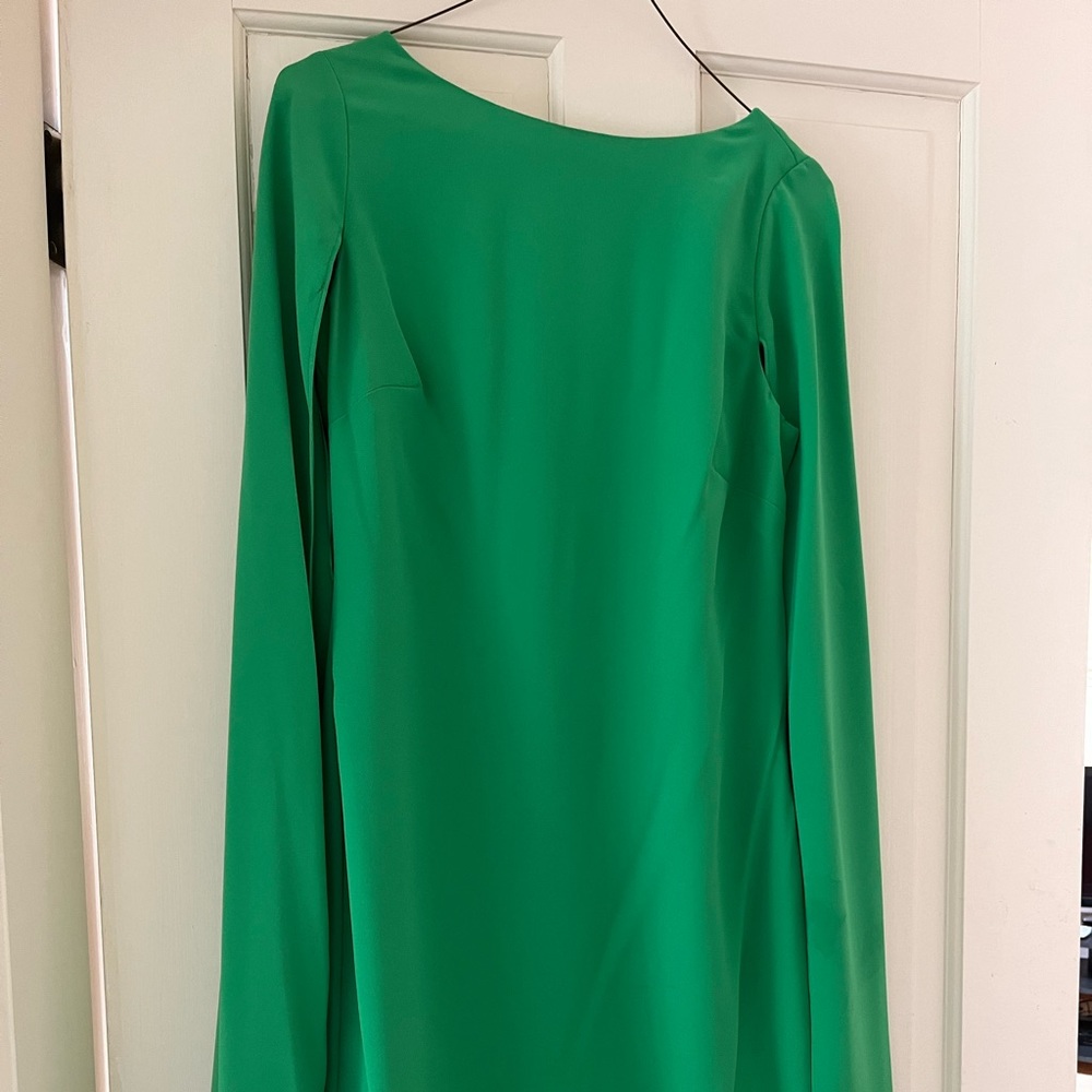 Ralph Lauren sleeveless cape dress